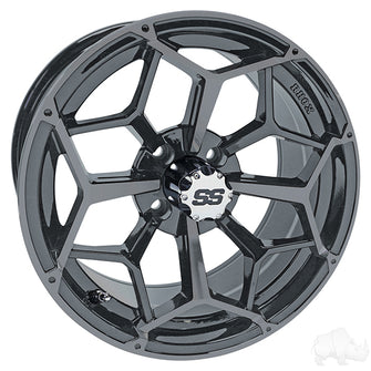 Lakeside Buggies RHOX RX384, Gun Metal, 15x7 ET-25- TIR-RX384-GM Rhox Wheels