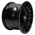 Lakeside Buggies RHOX RX390, Matte Black, 12x7 ET-25- TIR-RX390-MB Rhox Wheels