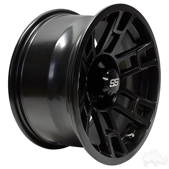 Lakeside Buggies RHOX RX391, Matte Black, 14x7 ET-25- TIR-RX391-MB Rhox Wheels