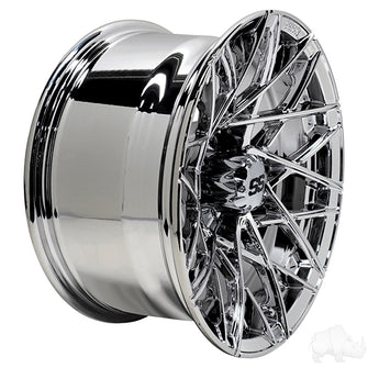 Lakeside Buggies RHOX RX394, Chrome, 14x7 ET-25- TIR-RX394-C Rhox Wheels