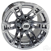 Lakeside Buggies RHOX RX396, Chrome, 12x7 ET-25- TIR-RX396-C Rhox Wheels