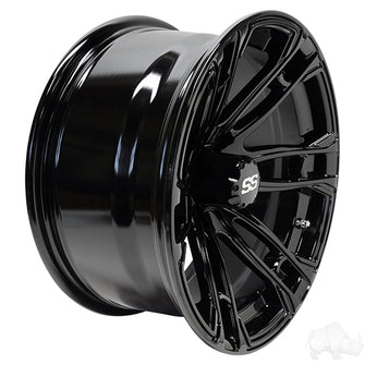 Lakeside Buggies RHOX RX398, Gloss Black, 15x7 ET-25- TIR-RX398-B Rhox Wheels