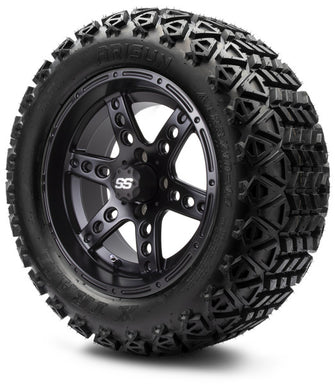 Lakeside Buggies MODZ 14" Reef Matte Black Wheels & Off-Road Tires Combo- G1-5409-MTB OFF-ROAD OPTION Modz Tire & Wheel Combos