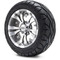 Lakeside Buggies MODZ 12" Vampire Gunmetal Wheels & Street Tires Combo- G1-5202-GM STREET OPTION Modz Tire & Wheel Combos