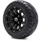 Lakeside Buggies MODZ 12" Bomber Matte Black Wheels & Street Tires Combo- G1-5215-MTB STREET OPTION Modz Tire & Wheel Combos