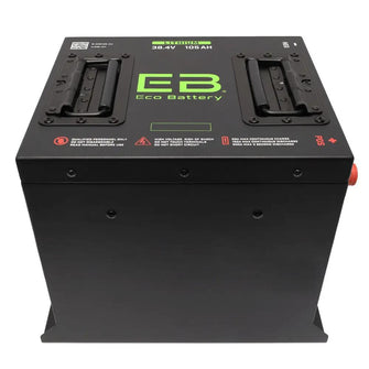 Eco Lithium Battery Complete Bundle for Yamaha G1-G16 38V 105Ah - Cube Eco Battery Parts and Accessories