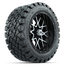 Set of (4) 14 in GTW Vortex Wheels with 22x10-14 GTW Timberwolf All-Terrain Tires Lakeside Buggies Parts and Accessories