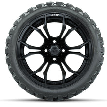 Set of (4) 15″ GTW Spyder Matte Black Wheels with 23x10-R15 Nomad All-Terrain Tires Lakeside Buggies Parts and Accessories