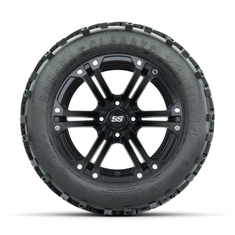 Set of (4) 14 in GTW Specter Wheels with 23x10-14 Sahara Classic All-Terrain Tires Lakeside Buggies Parts and Accessories