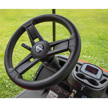 Gussi Italia® Giazza Black Steering Wheel Compatible with ICON Golf Car Models & AEV Golf Car Models Gussi Shop By Make