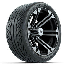 Set of (4) 14 in GTW Specter Wheels with 205/40-R14 Fusion GTR Street Tires Lakeside Buggies Parts and Accessories