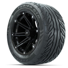 Set of (4) 14 in GTW Element Wheels with 255/45-R14 Fusion GTR Street Tires Lakeside Buggies Parts and Accessories