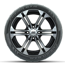 Set of (4) 14 in GTW Specter Wheels with 205/40-R14 Fusion GTR Street Tires Lakeside Buggies Parts and Accessories