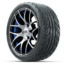 Set of (4) 14 in GTW Pursuit Wheels with 205/40-R14 Fusion GTR Street Tires Lakeside Buggies Parts and Accessories