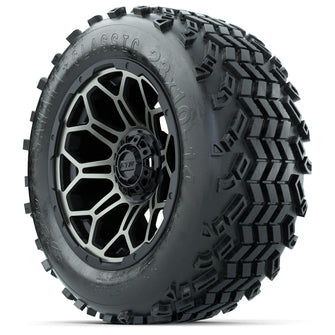 Set of (4) 14 in GTW Bravo Wheels with 23x10-14 Sahara Classic All-Terrain Tires Lakeside Buggies Parts and Accessories