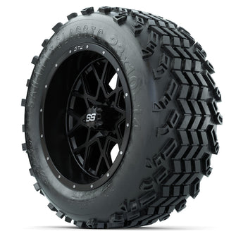 Set of (4) 14 in GTW Vortex Wheels with 23x10-14 Sahara Classic All-Terrain Tires Lakeside Buggies Parts and Accessories