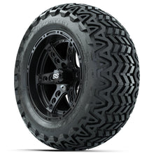 Set of (4) 14 in GTW Dominator Wheels with 23x10-14 GTW Predator All-Terrain Tires Lakeside Buggies Parts and Accessories