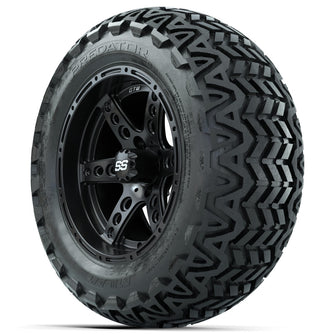 Set of (4) 14 in GTW Dominator Wheels with 23x10-14 GTW Predator All-Terrain Tires Lakeside Buggies Parts and Accessories