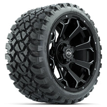 Set of (4) 15″ GTW Raven Matte Black Wheels with 23x10-R15 Nomad All-Terrain Tires Lakeside Buggies Parts and Accessories