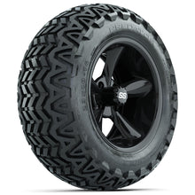 Set of (4) 14 in GTW Godfather Wheels with 23x10-14 GTW Predator All-Terrain Tires Lakeside Buggies Parts and Accessories