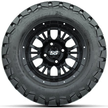 Set of (4) 12 in GTW Diesel Wheels with 22x10-12 GTW Timberwolf All-Terrain Tires Lakeside Buggies Parts and Accessories