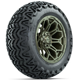 Set of (4) 14 in GTW Bravo Wheels with 23x10-14 GTW Predator All-Terrain Tires Lakeside Buggies Parts and Accessories