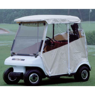 Lakeside Buggies EZGO TXT 2-Passenger Red Dot 3-Sided Ivory Enclosure (Years 1994-Up)- 14055 EZGO Enclosures