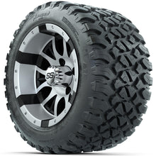 Set of (4) 12 in GTW Diesel Wheels with 20x10-R12 GTW Nomad All-Terrain Tires Lakeside Buggies Parts and Accessories