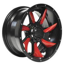 Lakeside Buggies 14x7 GTW® Satin Black Blackhawk Wheel- 19-261 GTW Wheels