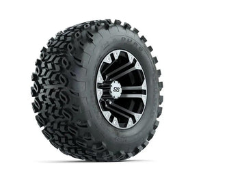 10” GTW Specter Black and Machined Wheels with 20” Duro All-Terrain Tires – Set of 4 GTW Parts and Accessories