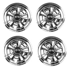 GTW 8 inch Golf Cart Wheel Covers - Set of 4 GTW Parts and Accessories