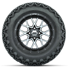 Set of (4) 14 in GTW Vortex Wheels with 23x10-14 GTW Predator All-Terrain Tires Lakeside Buggies Parts and Accessories