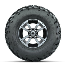 Set of (4) 10 in GTW Storm Trooper Wheels with 22x11-10 Sahara Classic All-Terrain Tires GTW Parts and Accessories