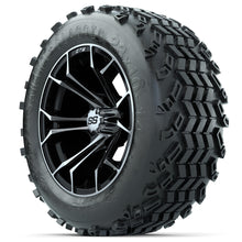 Set of (4) 14 in GTW Spyder Wheels with 23x10-14 Sahara Classic All-Terrain Tires Lakeside Buggies Parts and Accessories