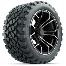 Set of (4) 14 in GTW Spyder Wheels with 23x10-14 GTW Nomad All-Terrain Tires Lakeside Buggies Parts and Accessories