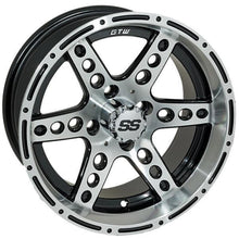 Lakeside Buggies GTW® Dominator 14x7 Machined & Black Wheel (3:4 Offset)- 19-172 GTW Wheels