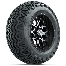 Set of (4) 14 in GTW Vortex Wheels with 23x10-14 GTW Predator All-Terrain Tires Lakeside Buggies Parts and Accessories