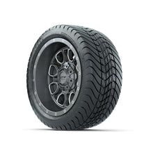 Set of (4) 12 in GTW® Volt Gunmetal Wheels with 215/35-12 Mamba Street Tires Lakeside Buggies Parts and Accessories