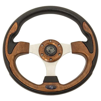 Lakeside Buggies Woodgrain Rally Steering Wheel- 56910 GTW Steering accessories