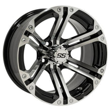 Lakeside Buggies 14x7 GTW® Machined/Black Specter Wheel- 19-153 GTW Wheels