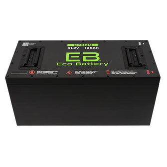 Eco Lithium Battery Complete Bundle for EZGO TXT 51V 105Ah - Skinny Eco Battery Parts and Accessories