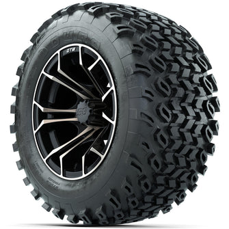 Set of (4) 12 in GTW Spyder Wheels with 22x11-12 Duro Desert All-Terrain Tires Lakeside Buggies Parts and Accessories