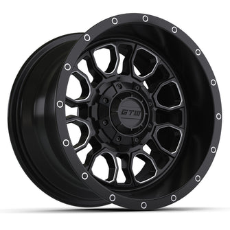 12” GTW Volt Black & Machined Wheel PN# 19-334