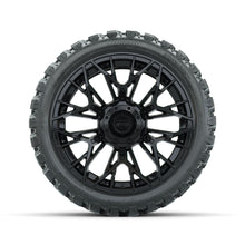 Set of (4) 15 in GTW® Stellar Black Wheels with 23x10-R15 Nomad All-Terrain Tires Lakeside Buggies Parts and Accessories