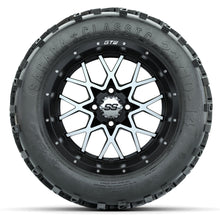 Set of (4) 14 in GTW Vortex Wheels with 23x10-14 Sahara Classic All-Terrain Tires Lakeside Buggies Parts and Accessories