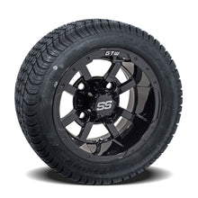 Lakeside Buggies 10” GTW Storm Trooper Black Wheels with 18” Fusion DOT Street Tires – Set of 4- A19-329 GTW Tire & Wheel Combos