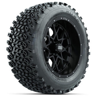 Set of (4) 14 in GTW Vortex Wheels with 23x10-14 Duro Desert All-Terrain Tires Lakeside Buggies Parts and Accessories