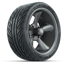 Set of (4) 14 in GTW Godfather Wheels with 205/40-R14 Fusion GTR Street Tires Lakeside Buggies Parts and Accessories