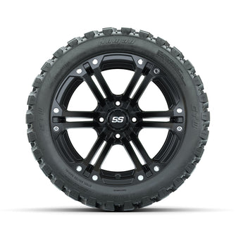 Set of (4) 14 in GTW Specter Wheels with 23x10-14 GTW Nomad All-Terrain Tires Lakeside Buggies Parts and Accessories