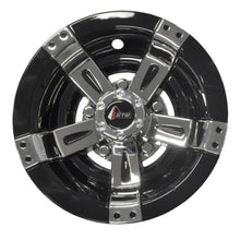 Lakeside Buggies 8” GTW® Maverick Black & Chrome Wheel Cover (Universal Fit)- 03-072 GTW Wheel Accessories